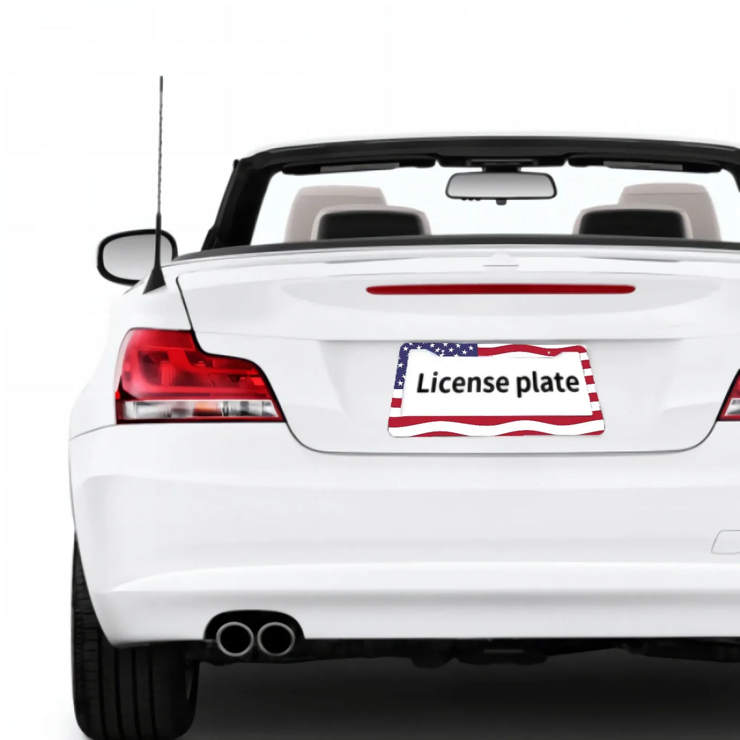 US License Plate Frame Cover