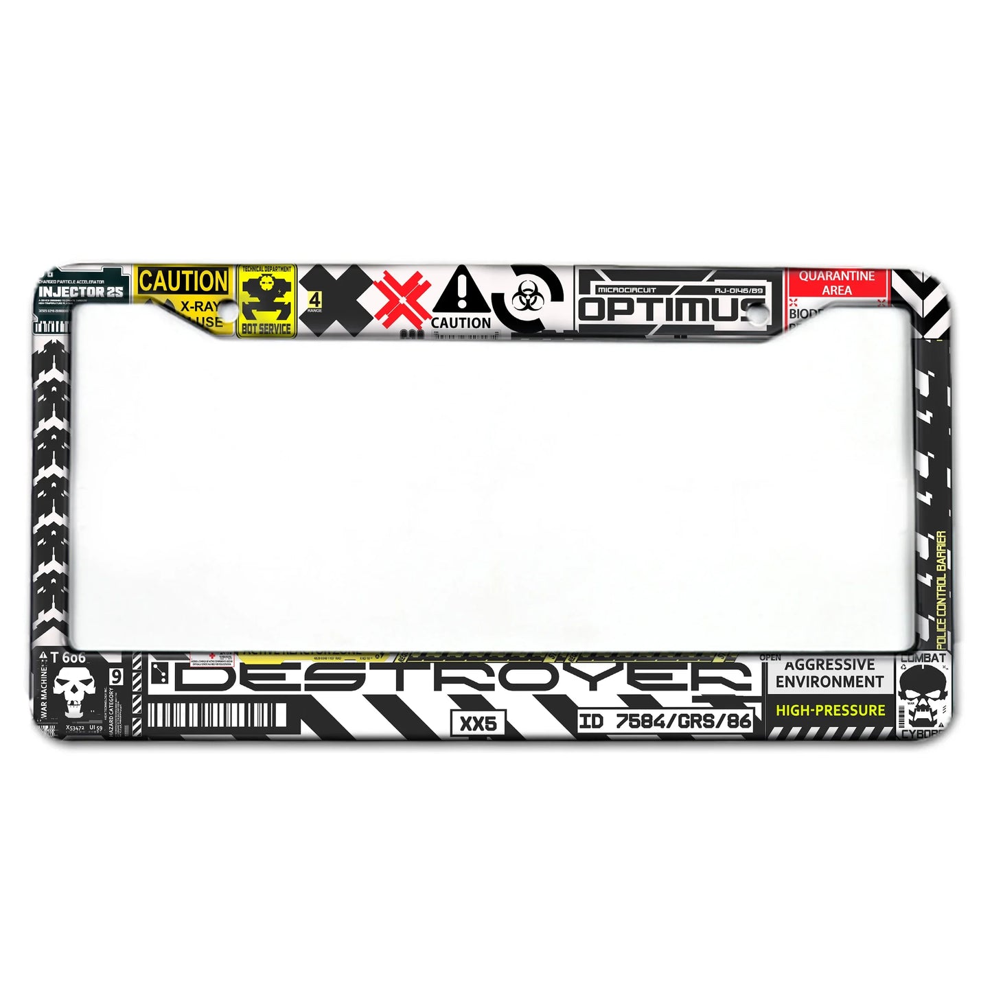 US License Plate Frame Cover